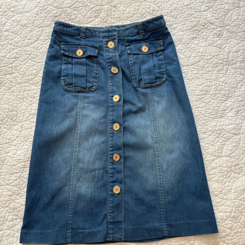 Reiss Denim Skirt - Picture 1 of 1